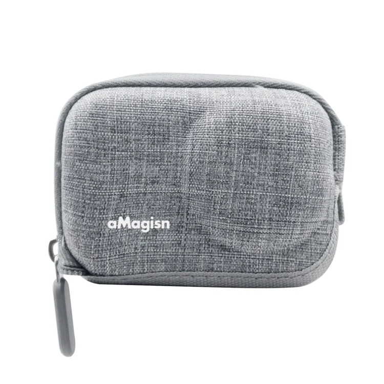 AMAGISN Pour DJI Osmo Action 4 / 3 Sac de rangement pour le corps de la caméra Sac de protection antichoc en EVA+Fleece