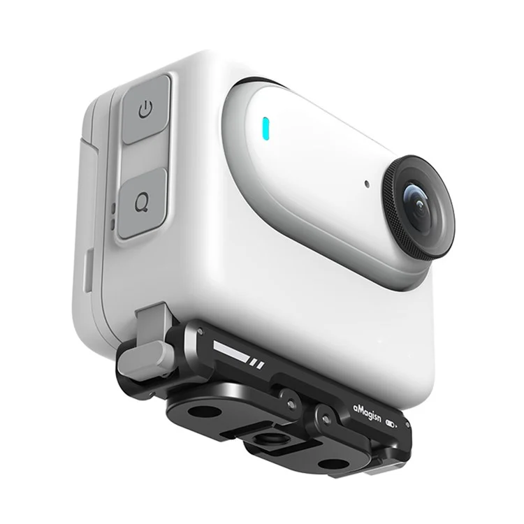 AMASIGN Magnetic Quick Release Mount for Insta360 GO 3 Camera Foldable 1 / 4" Adapter Bracket