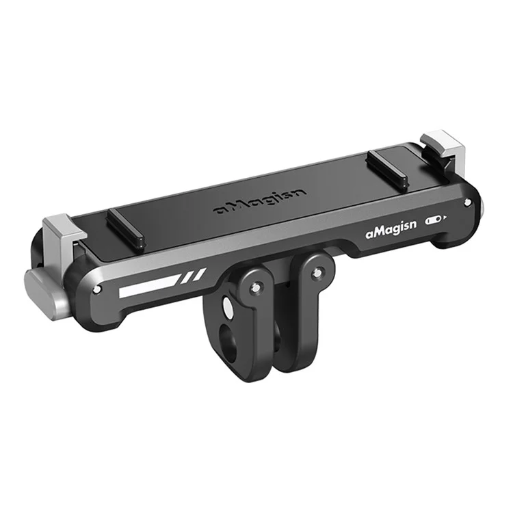 AMASIGN Magnetic Quick Release Mount for Insta360 GO 3 Camera Foldable 1 / 4" Adapter Bracket
