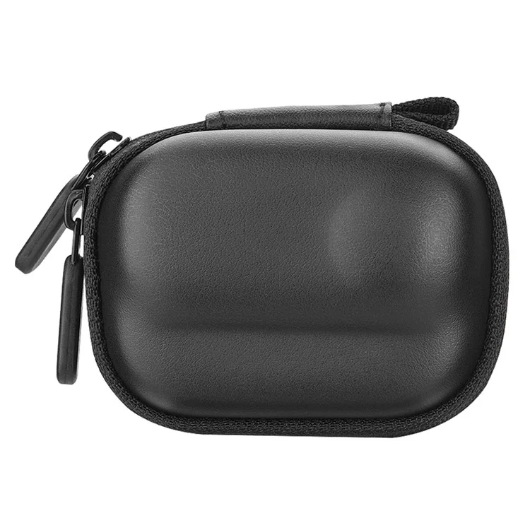 BRDRC Para Insta360 GO3 Bolsa de Almacenamiento de Cámara Deportiva Caja Protectora Portátil Con Carabiner - Negro