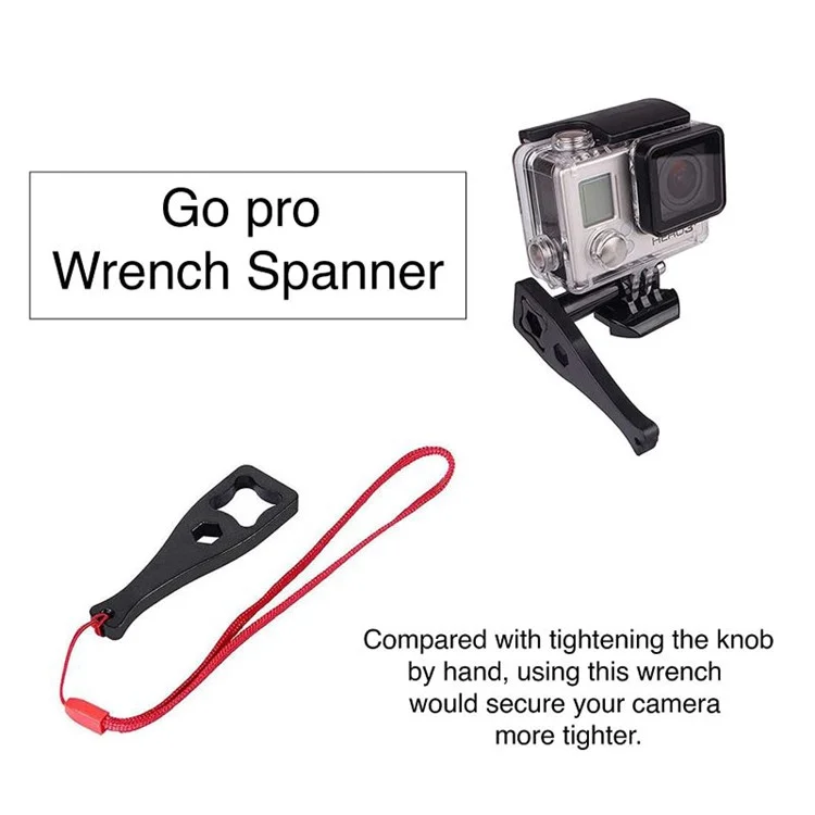 56-in-1 For GoPro Action Camera Accessories Kit Head / Chest Strap Tripod Set