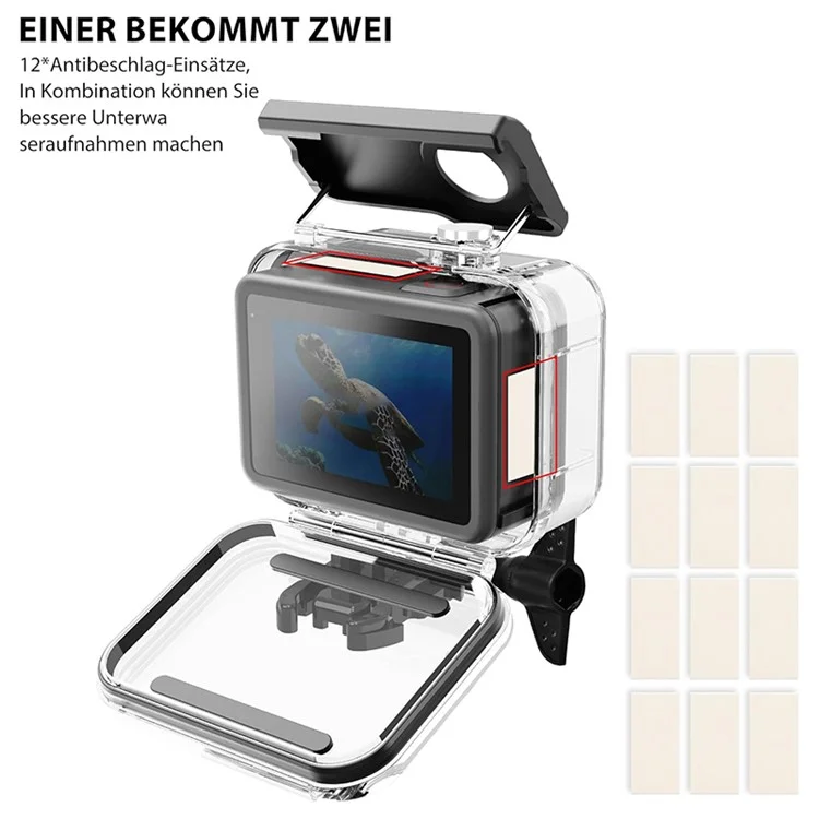 56-in-1 For GoPro Action Camera Accessories Kit Head / Chest Strap Tripod Set