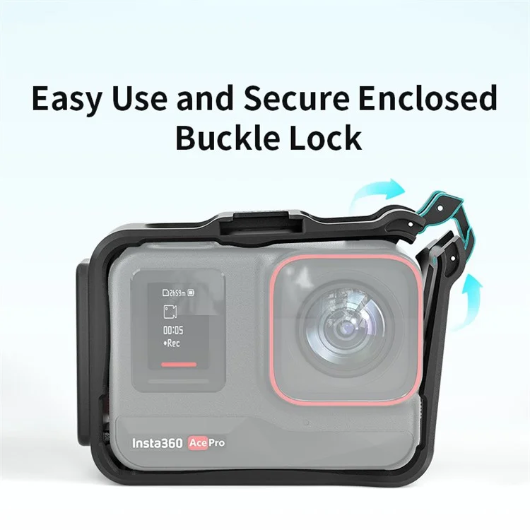 AMAGISN Intelaiatura protettiva orizzontale e verticale per Insta360 Ace / Custodia di estensione Ace Pro