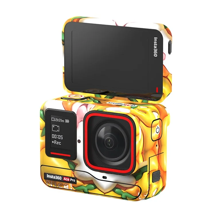 Pegatina para cámara AMAGISN para Insta360 Ace Pro, piel protectora antiarañazos - Conejo