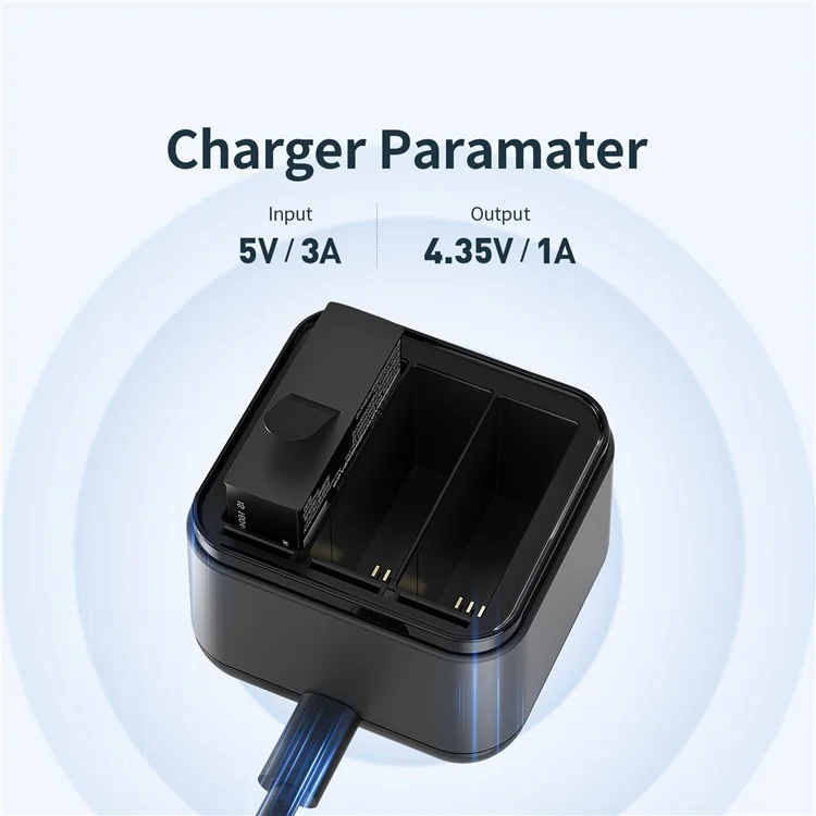 Amagisn Заряжая Док Для Insta360 Ace / Ace Pro Acterage Charger (батареи не Включены)