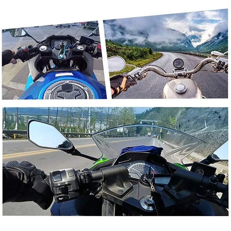 Para GoPro Hero 9 / 10 / 11 / 12 Motorcycle Bicycle Helmet Mount Kit, Conjunto de 34 Peças Compatível com Sjcam, Xiaoyi, DJI