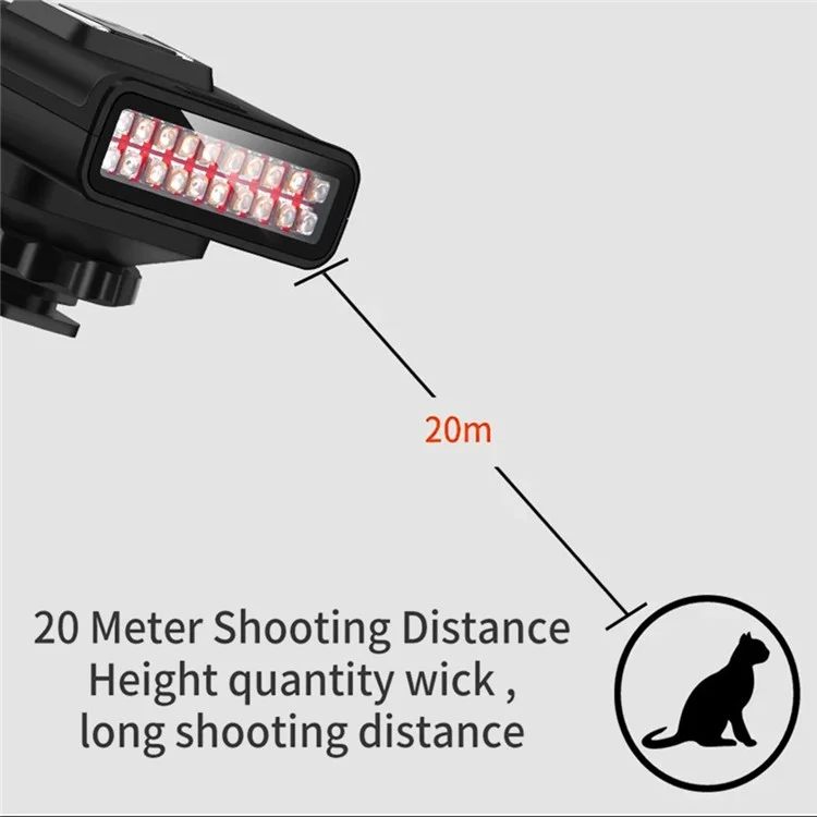 ORDRO LN-3 Video Camera IR Night Vision Light for Camcorder DSLR Photography