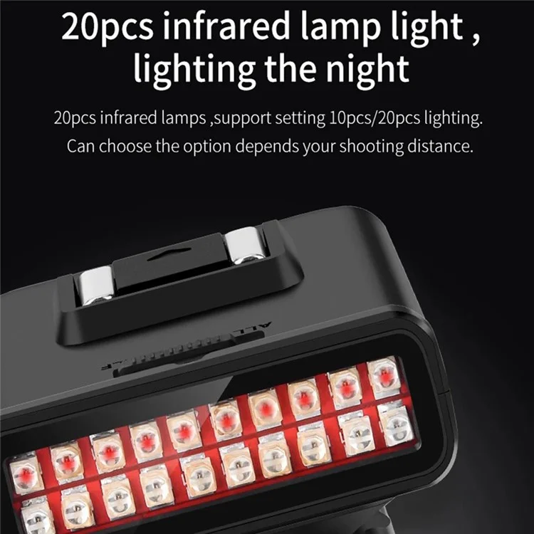 ORDRO LN-3 Video Camera IR Night Vision Light for Camcorder DSLR Photography