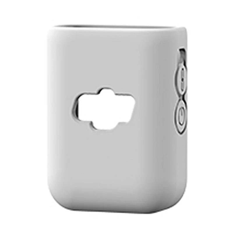 AMAGISN For DJI Mic 2 Защитный чехол для экшн-камеры, беспроводной микрофон Передатчик, силиконовый чехол - серый