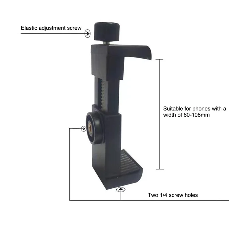 Kit de Accesorios de Cámara de Acción 5 en 1 con Correa para la Cabeza y Clip para Teléfono y Llave Inglesa para GoPro