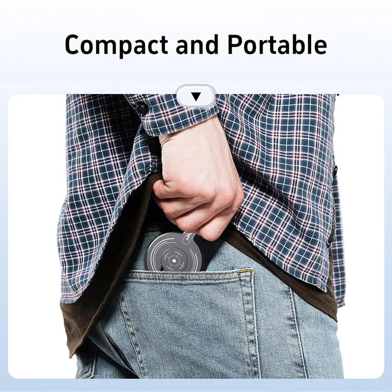 AMAGISN For Insta360 Flow Gimbal Stabilizer Aluminum Alloy Magnetic Adapter