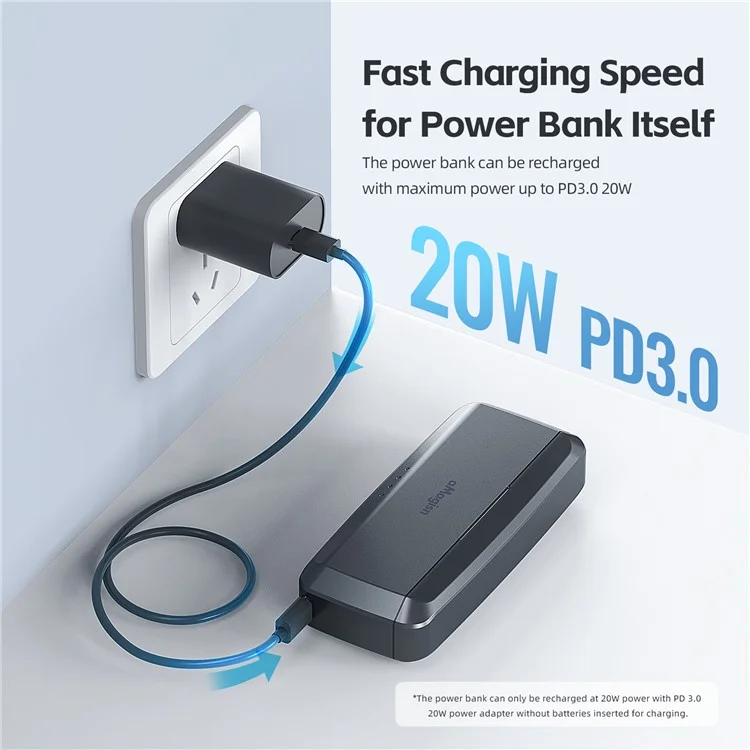 AMAGISN Para Insta360 X3 Caixa de Carregamento de Bateria Portátil Ação Câmera Dual Battery Fast Charging Case