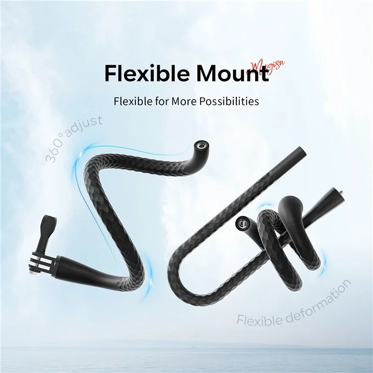 AMAGISN Camera Flexible Mount Stand Pole Bracket for Live Streaming Vlogging