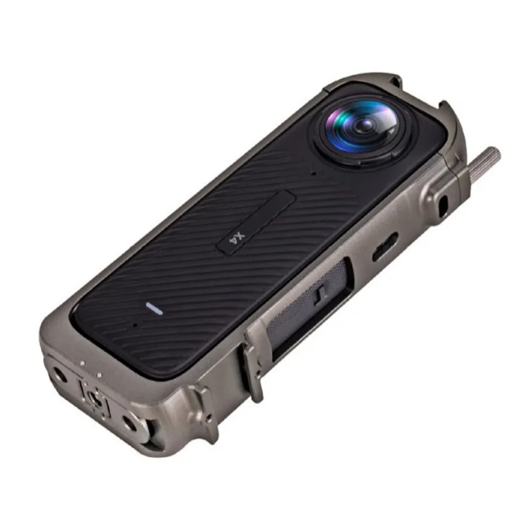 For Insta360 X4 Aluminum Alloy Camera Cage Frame Cover Camera Case