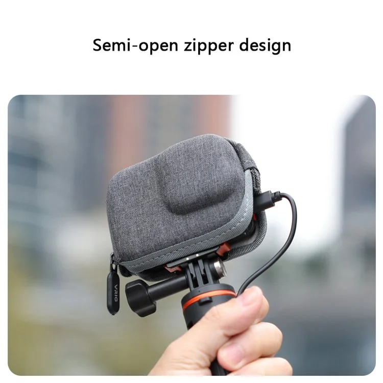 Vrig AC11 Pour le Sac de Rangement de la Caméra Insta360 Ace Eva + Tissu de L'organisation en Tissu Case de Transport