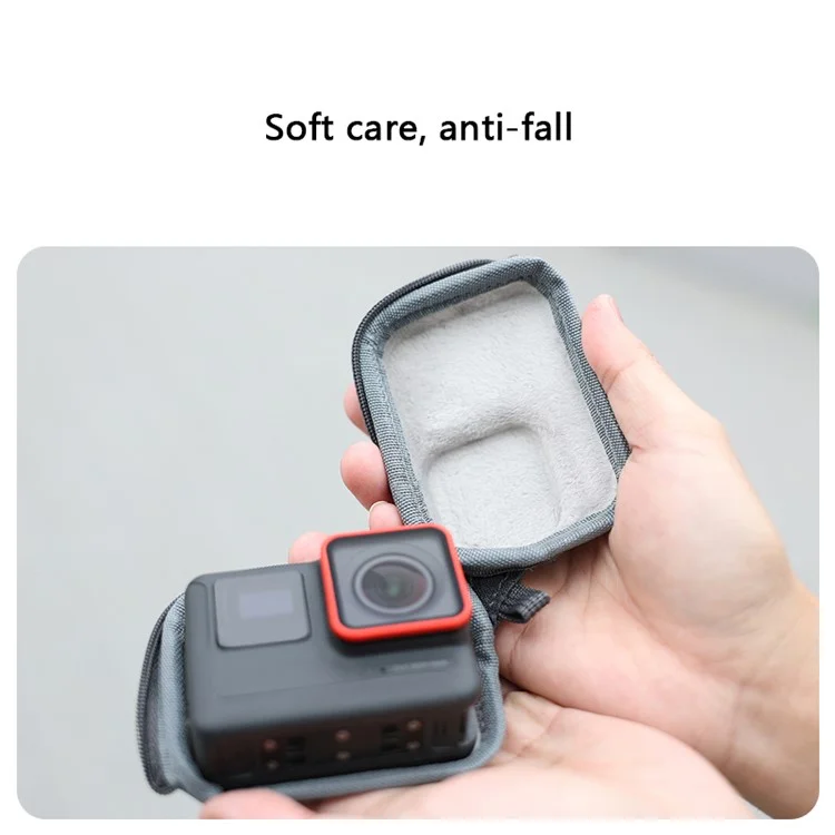 Vrig AC11 Pour le Sac de Rangement de la Caméra Insta360 Ace Eva + Tissu de L'organisation en Tissu Case de Transport