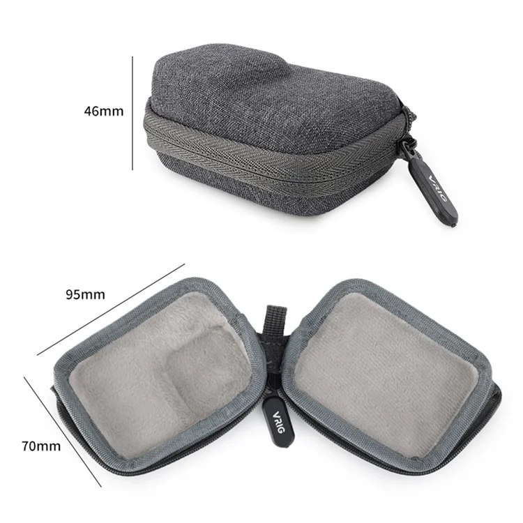 Vrig AC11 Pour le Sac de Rangement de la Caméra Insta360 Ace Eva + Tissu de L'organisation en Tissu Case de Transport