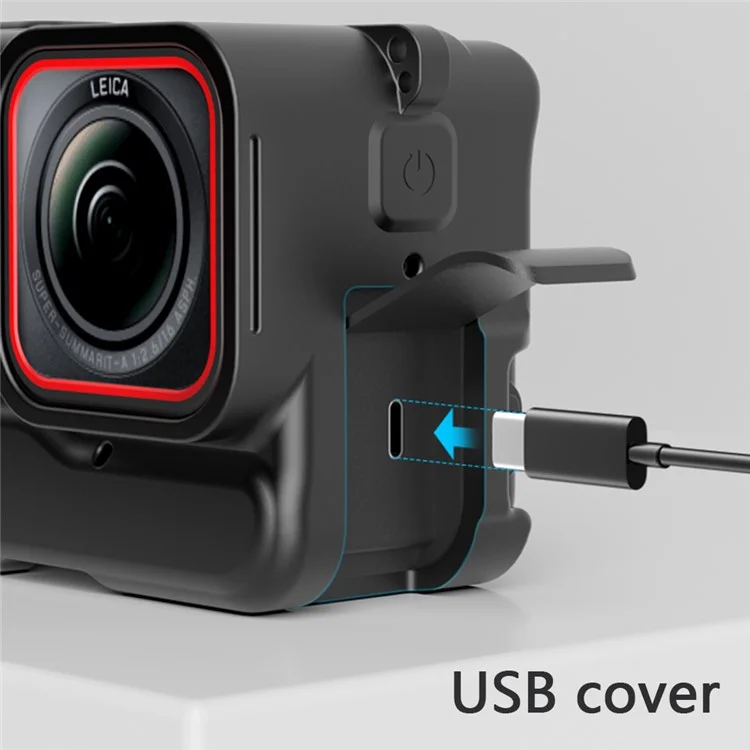 VRIG AC08 Pour Insta360 Ace Pro Étui en Silicone Anti-Chute Couvercle de Protection pour Appareil Photo