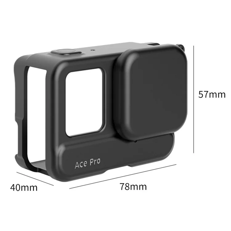 VRIG AC08 Pour Insta360 Ace Pro Étui en Silicone Anti-Chute Couvercle de Protection pour Appareil Photo