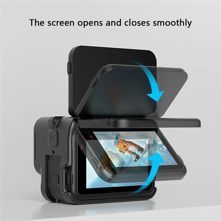 VRIG AC08 Pour Insta360 Ace Pro Étui en Silicone Anti-Chute Couvercle de Protection pour Appareil Photo