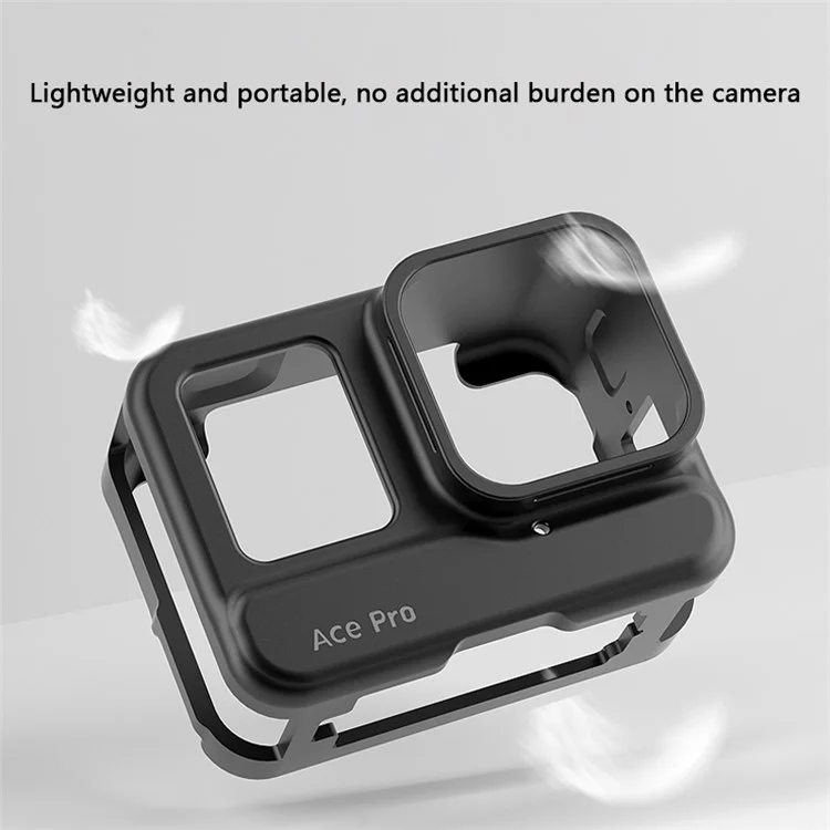 VRIG AC08 Pour Insta360 Ace Pro Étui en Silicone Anti-Chute Couvercle de Protection pour Appareil Photo