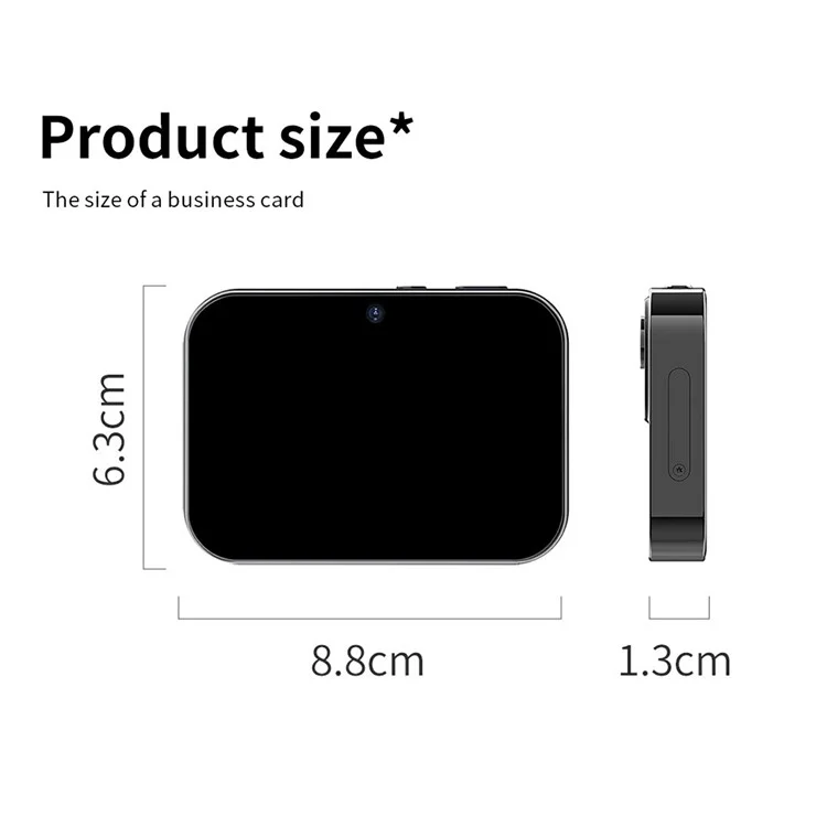 D6 3 Lens CCD Camera 4K Digital Camcorder Touchscreen Card Camera with 128GB Memory Card - Gold
