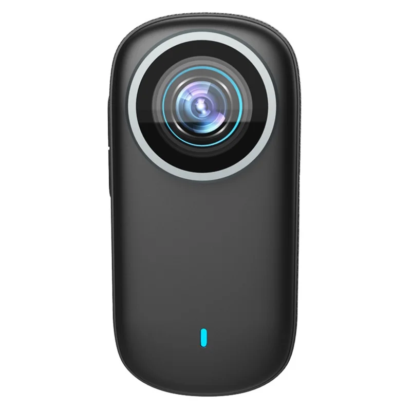 T8 2K Mini Thumb Camera Wide Angle Magnetic IP67 Waterproof Portable Action Camera for Cycling Sports - Black
