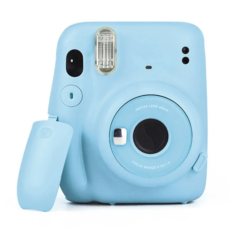 CAIUL for Instax Mini 11 Instant Print Camera Replacement Battery Side Cover - Blue