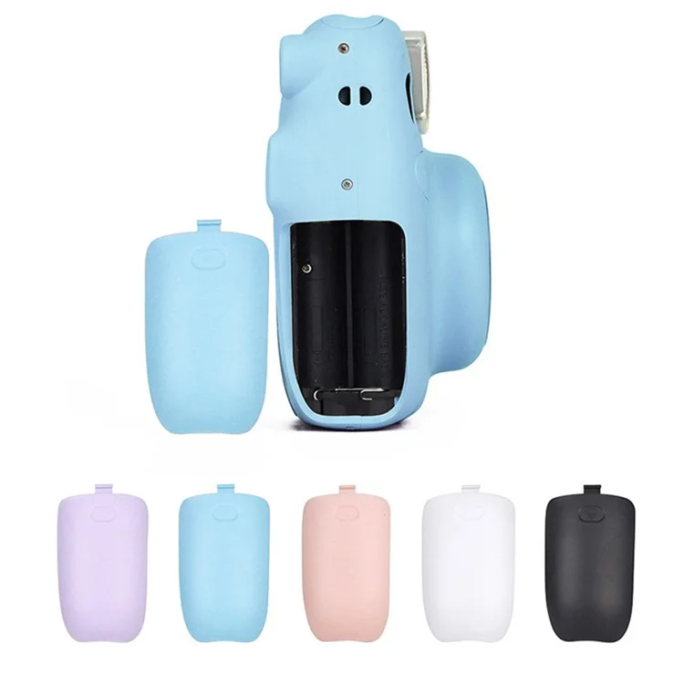 CAIUL for Instax Mini 11 Instant Print Camera Replacement Battery Side Cover - Blue