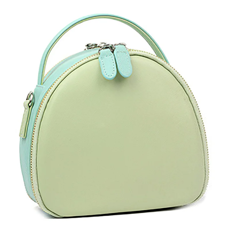 CAIUL for Instax Mini 11/9/8 Instant Print Camera PU Leather Storage Case Carrying Shoulder Bag - Green