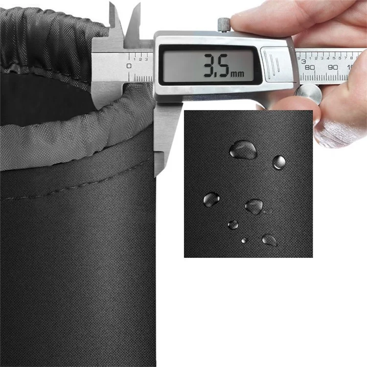 j-1384 Waterproof Neoprene Camera Lens Pouch Drawstring Bag Protector Case for Sony Canon, Size S