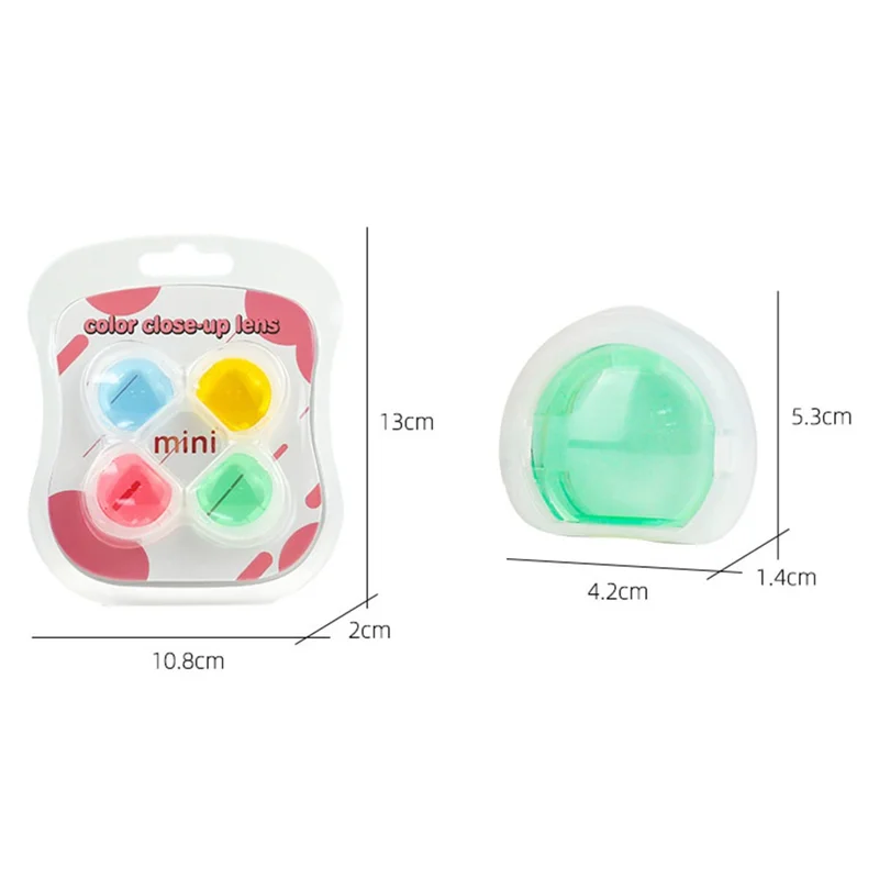 CAIUL Color Lens Filter Set Camera Lens Accessories Photograph Tool Compatible for Fujifilm Instax Mini 11/25 Camera