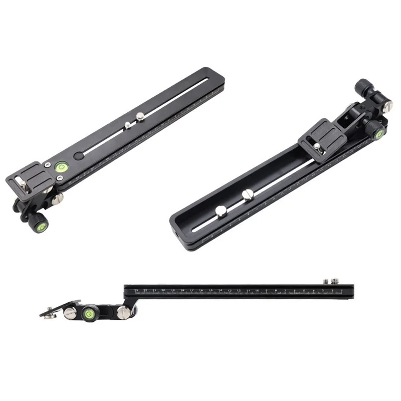 B034 SLR Camera Lens Support Plate Aluminum Alloy Telephoto Lens Holder Support Bracket Tripod Mount Adapter