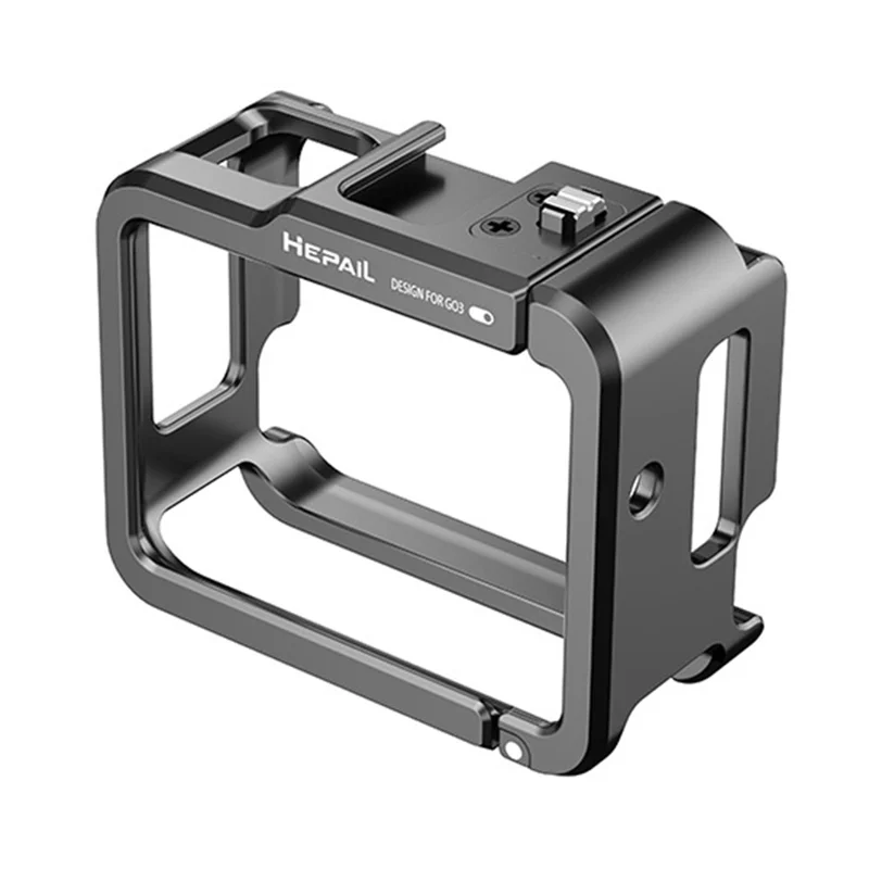 HEPAIL C-GO3 For Insta360 GO 3 Horizontal Vertical Protective Frame Aluminum Alloy Camera Cage