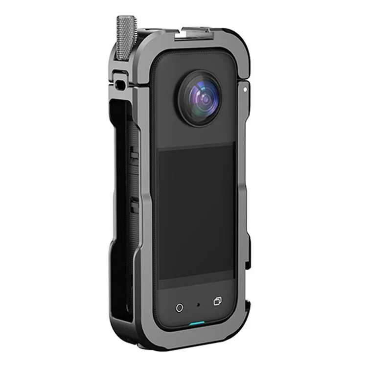 Hepail C-X3 Sports Camera Cage Para Insta360? ? Marco Protector de Metal Anti-Shake x3