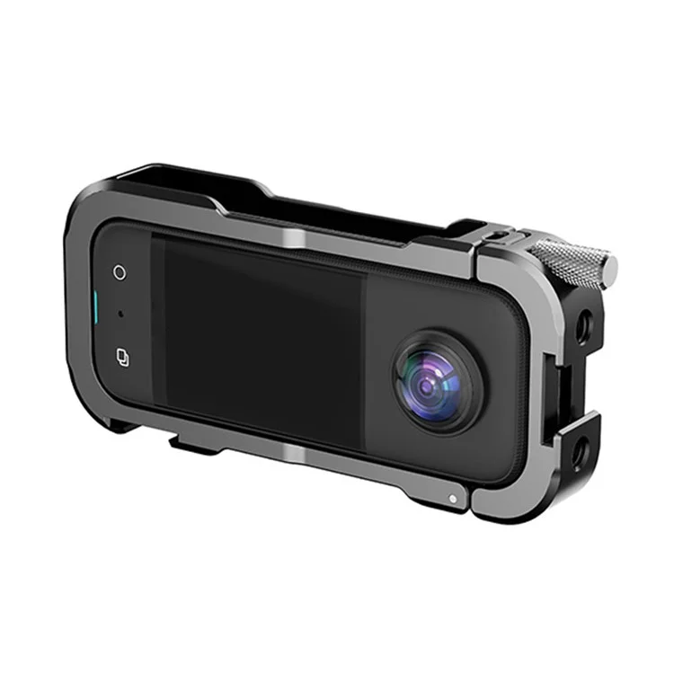 Hepail C-X3 Sports Camera Cage Para Insta360? ? Marco Protector de Metal Anti-Shake x3