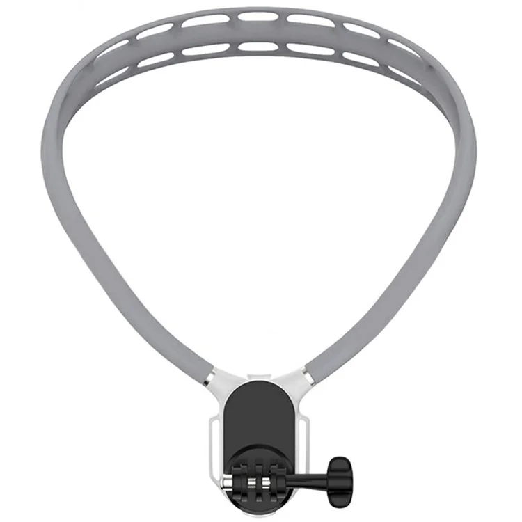 SX-P05 Outdoor Sports POV Magnetic Phone Neck Mount Hands Free Bracket for Action Camera - Grey