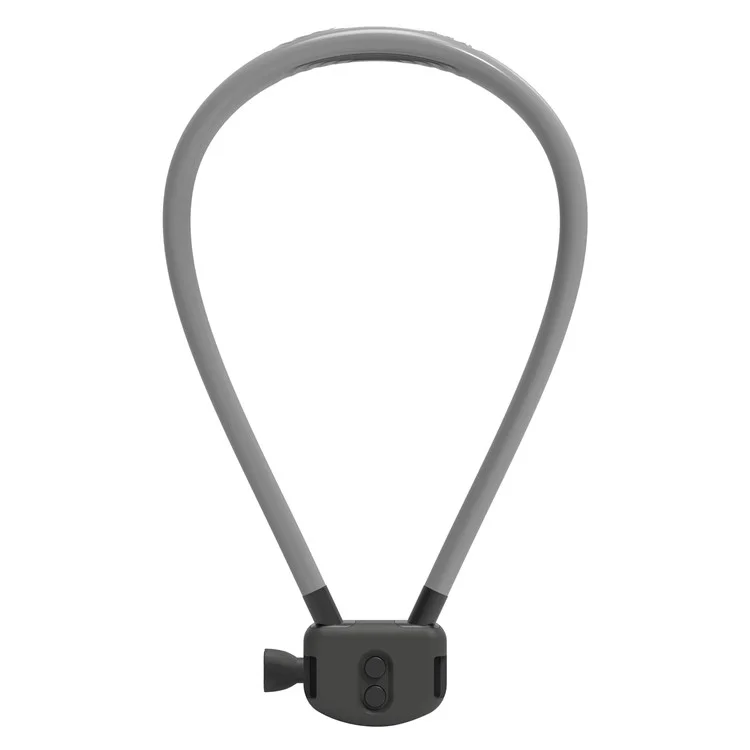 GB02 For GoPro Action Camera Magnetic Neck Mount Bracket + Phone Clip - Grey