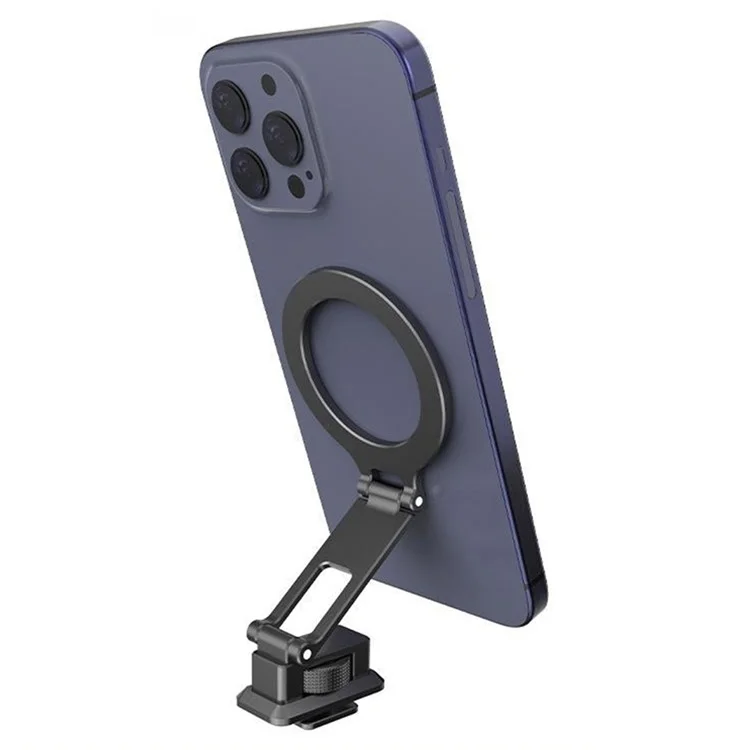 Support de téléphone à sabot froid MG05S compatible avec MagSafe, support de caméra et de moniteur en alliage d'aluminium à dégagement rapide