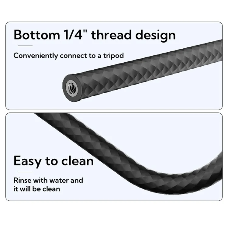 S0096 Supporto magnetico per telefono con collo flessibile, prolunga e montaggio a rilascio rapido compatibile con MagSafe