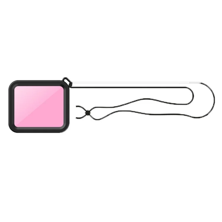 HL-308 For GoPro Hero 7 / 6 / 5 Waterproof Case Filter Diving Housing Filter - Light Pink