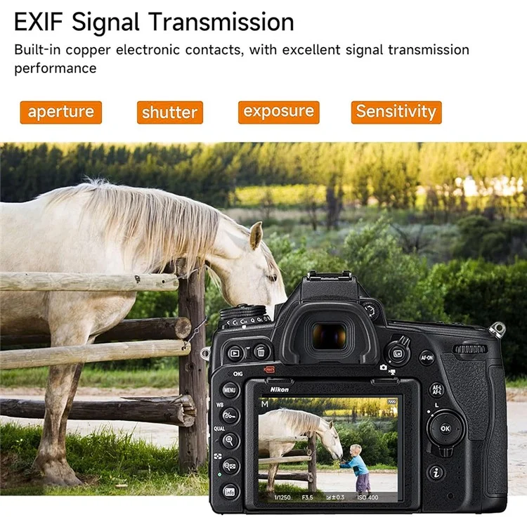 VILTROX EF-Z2 Für Canon EF auf Nikon Z Bajonett 0,71X Autofokus Kameraobjektiv-Adapter