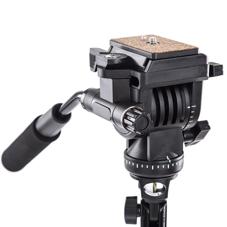 YUNTENG 930 Kamera-Slider Neige-Schwenkkopf mit hydraulischer Dämpfung für DSLR / spiegellose Kameras / Camcorder