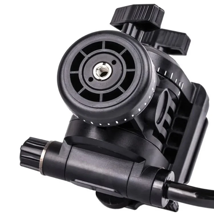 YUNTENG 950 Professionelles DV-Kamera DSLR-Stativ mit Neigekopf, hydraulischer Dämpfung und Gimbal