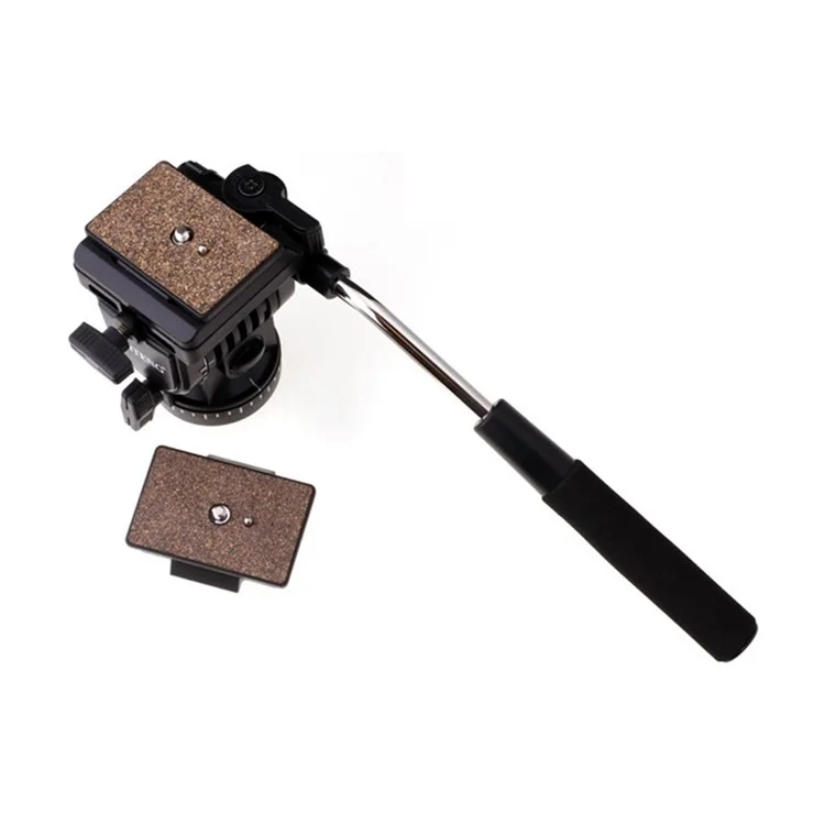 YUNTENG 950 Professionelles DV-Kamera DSLR-Stativ mit Neigekopf, hydraulischer Dämpfung und Gimbal