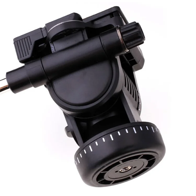 YUNTENG 950 Professionelles DV-Kamera DSLR-Stativ mit Neigekopf, hydraulischer Dämpfung und Gimbal
