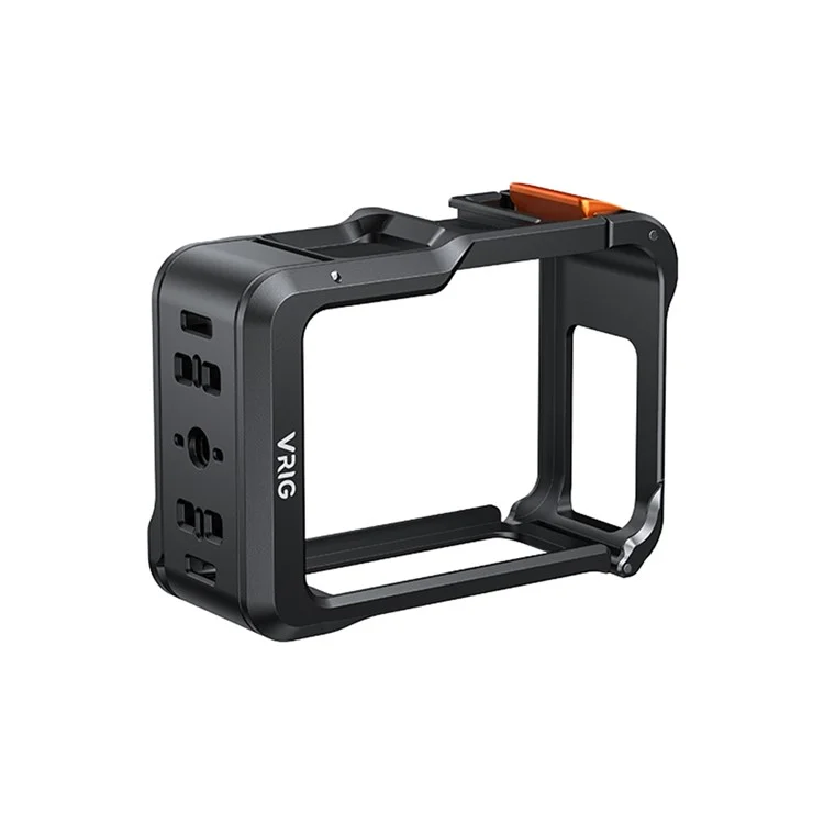 VRIG GA-02 Cage Métallique pour Boîtier GoPro 13 / 12 / 11 / 10 / 9 Protection Cadre Support de Fixation Rapide