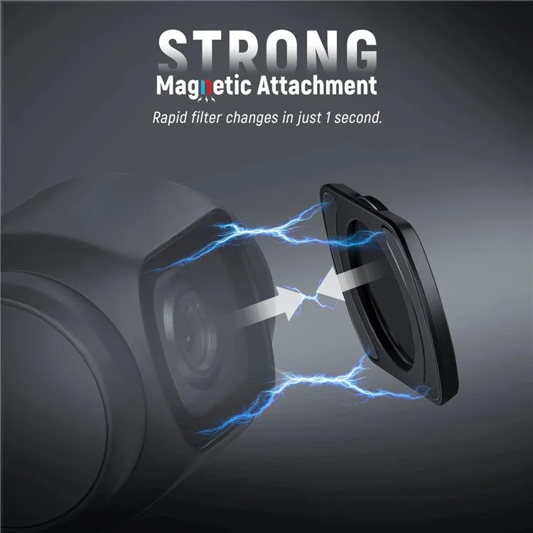NEEWER FL-P6 Set di Filtri Magnetici ND / CPL / UV per DJI Osmo Pocket 3 Accessori per Fotocamera d'Azione