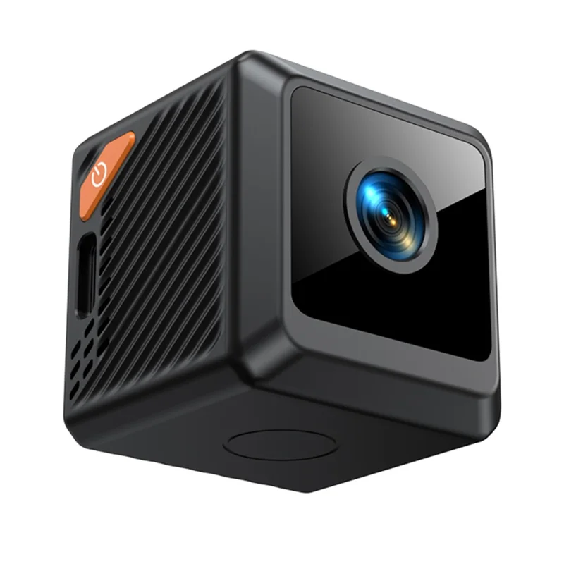 Caméra de surveillance sans fil W02 1080P HD à grand angle Détection de mouvement WiFi Moniteur à distance (sans carte TF)