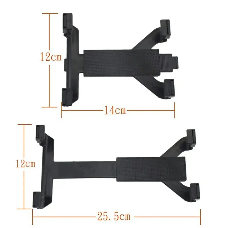 Universal 7-11 Inch Tablet Ebook Reader Holder Bracket 360 Degree Rotation Holder for Microphone Stand